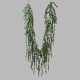 Zöld színű, mű cédrusfenyő girland.